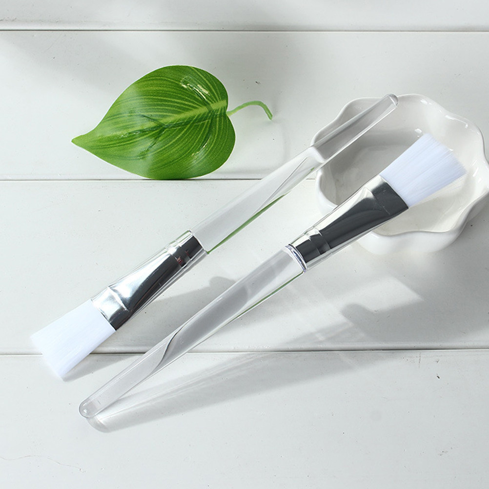 Brush Bristle Set - 2Pcs Mask Brush Set Premium Synthetic