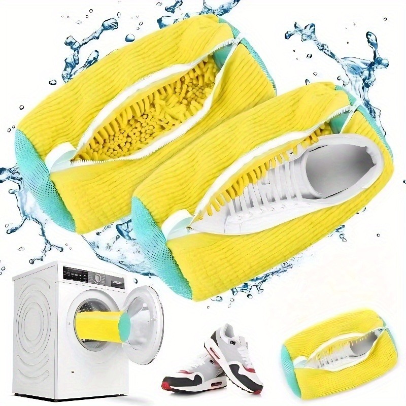 Sneaker Care Cleaning Kit - Heavy-Duty Shoe Wash Bag, 360° Cleaning