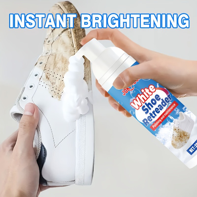 Sneaker Care Foam - Shoe Foam Care Agent: Instant Brightening