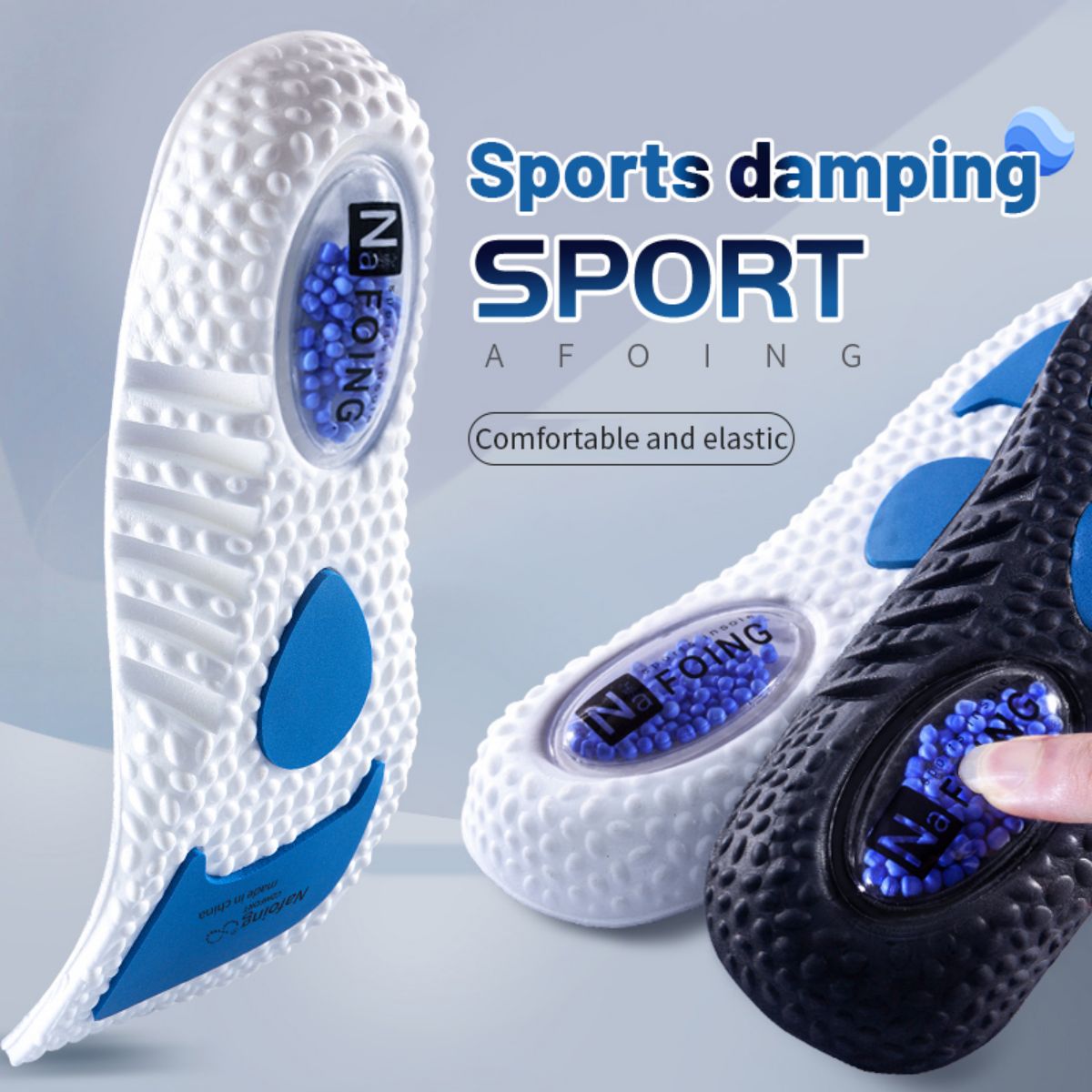 Sneaker Care Foam - 1Pair Upgrade Sports Shock Absorption Insole