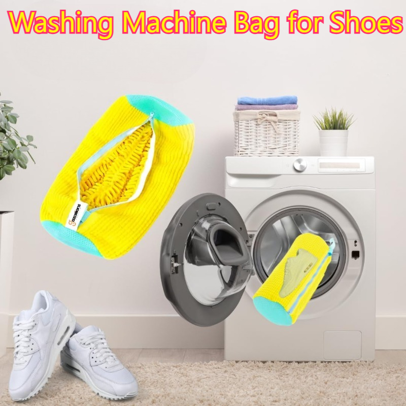 Sneaker Care Cleaning Kit - Laundry Bags Shoe Washing Machine Bag-with