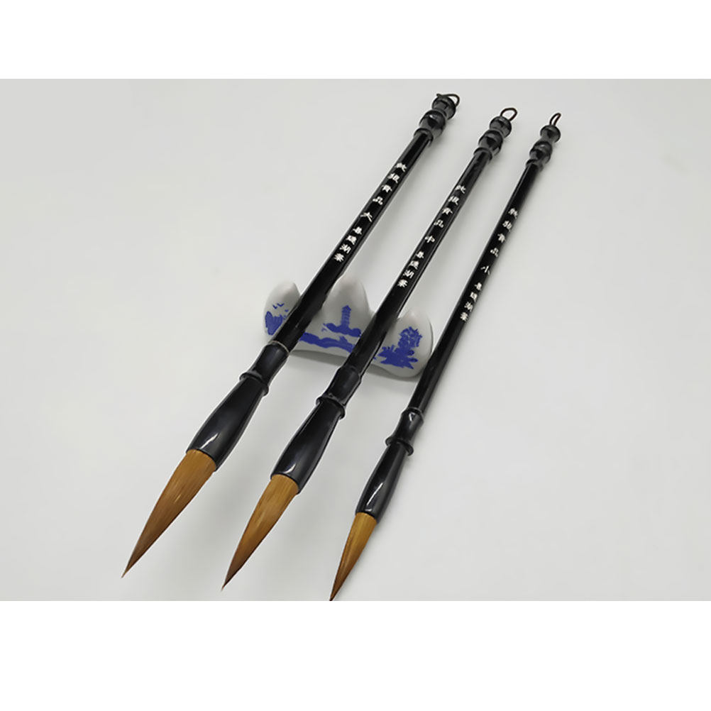 Brush Bristle Set - 6Pcs Chinese Calligraphy Brush Set Wolf