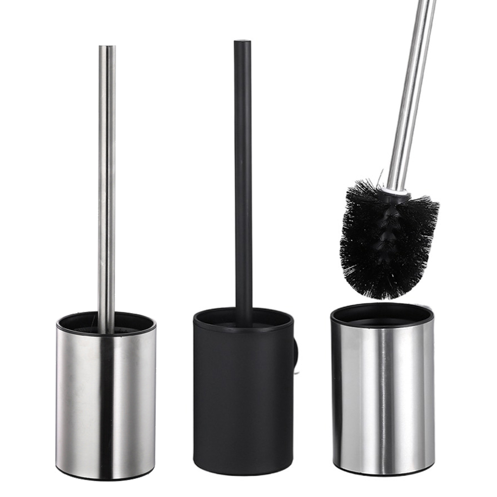 Brush Bristle Set - Stainless Steel Toilet Brush Set Non