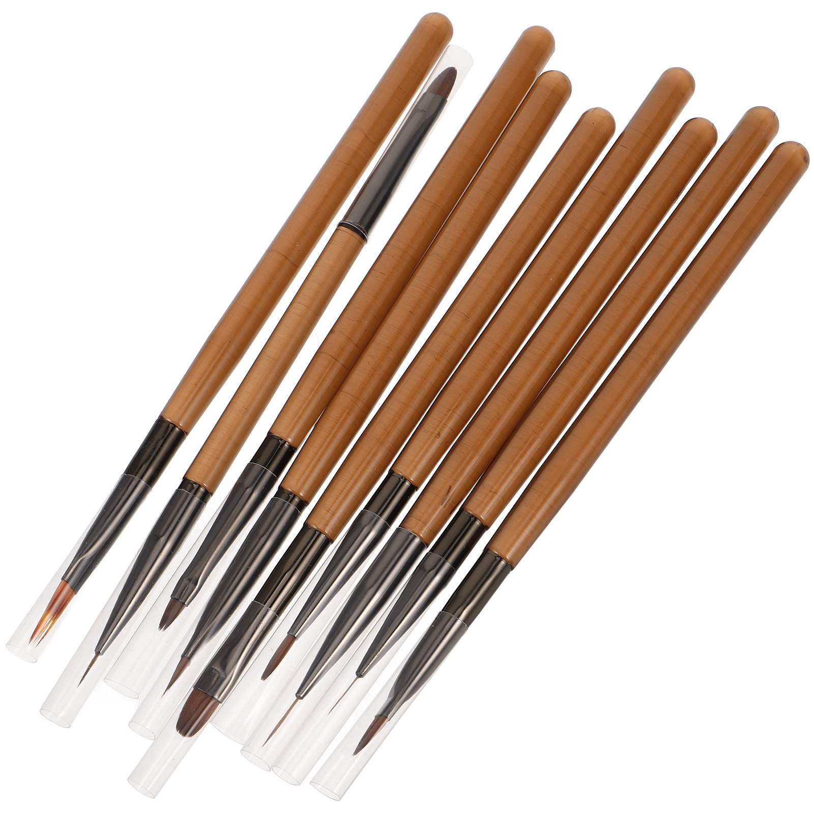 Brush Bristle Set - 1Set Multifunctional Nail Art Brush Set