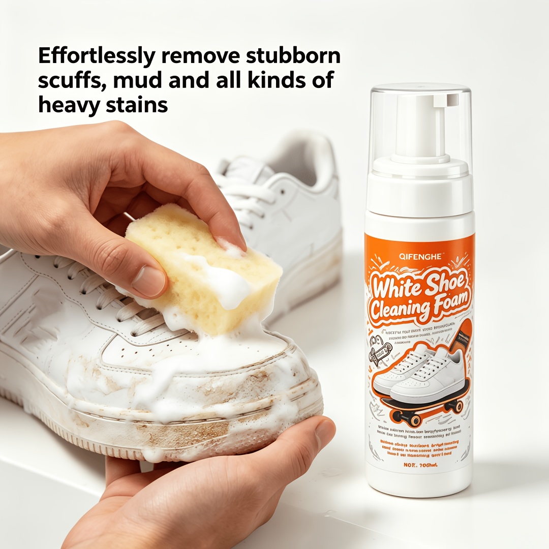 Portable No Rinse White Shoe C - Sneaker Care Foam recension och pris