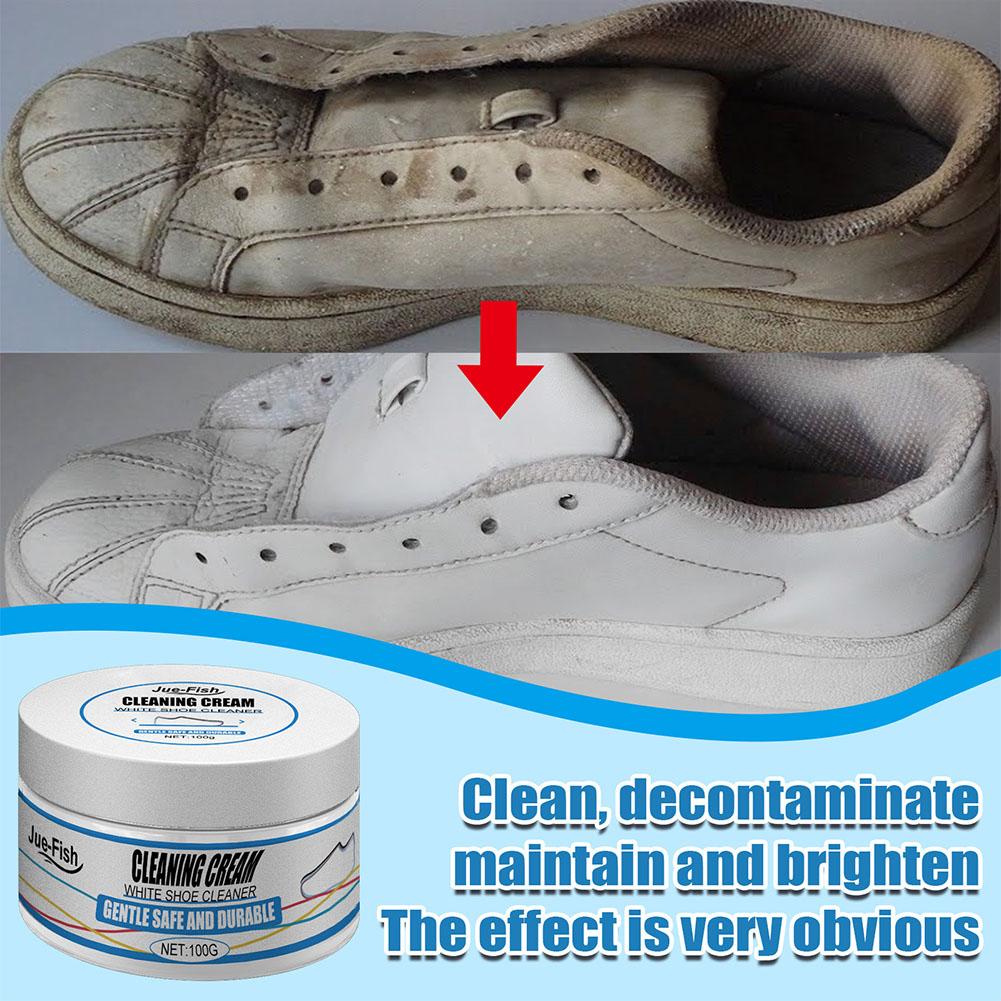 White Shoes Cleaning Cream Sta - Sneaker Care Cleaning Kit recension och pris