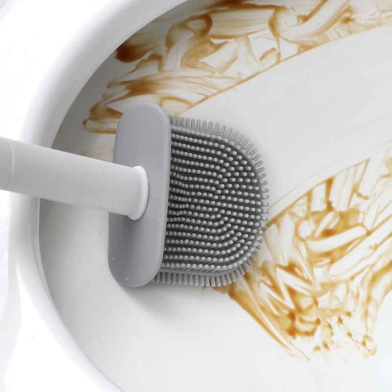 Silicone Toilet Brush Set Wall - Brush Bristle Set recension och pris