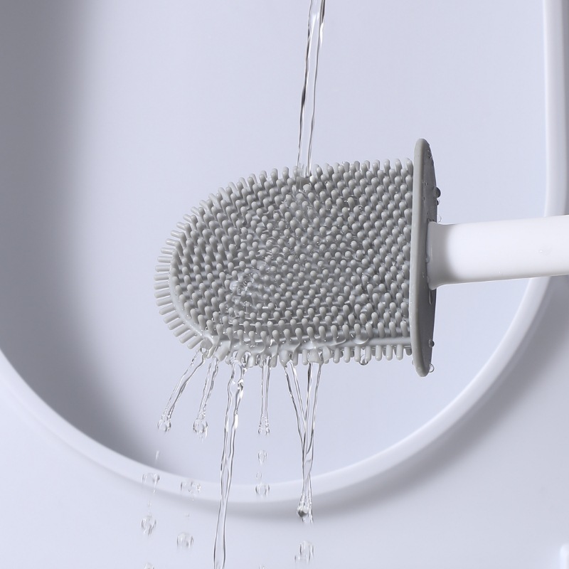 Silicone Toilet Brush Set Wall - Brush Bristle Set recension och pris