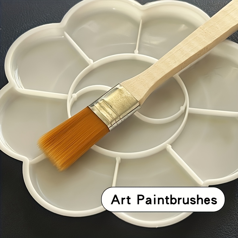 6Pcs Wooden Handle Nylon Brist - Brush Bristle Set recension och pris