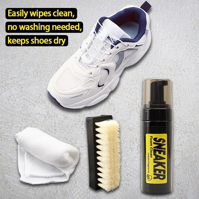 Shoe Cleaning Kit 150ML Foam C - White Sneaker Care Kit recension och pris