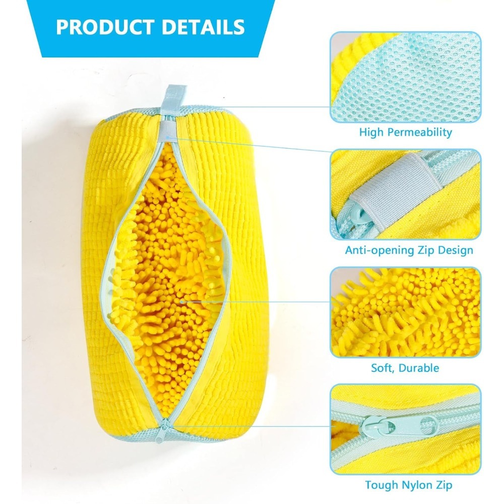 Heavy-Duty Shoe Wash Bag, 360° - Sneaker Care Cleaning Kit recension och pris