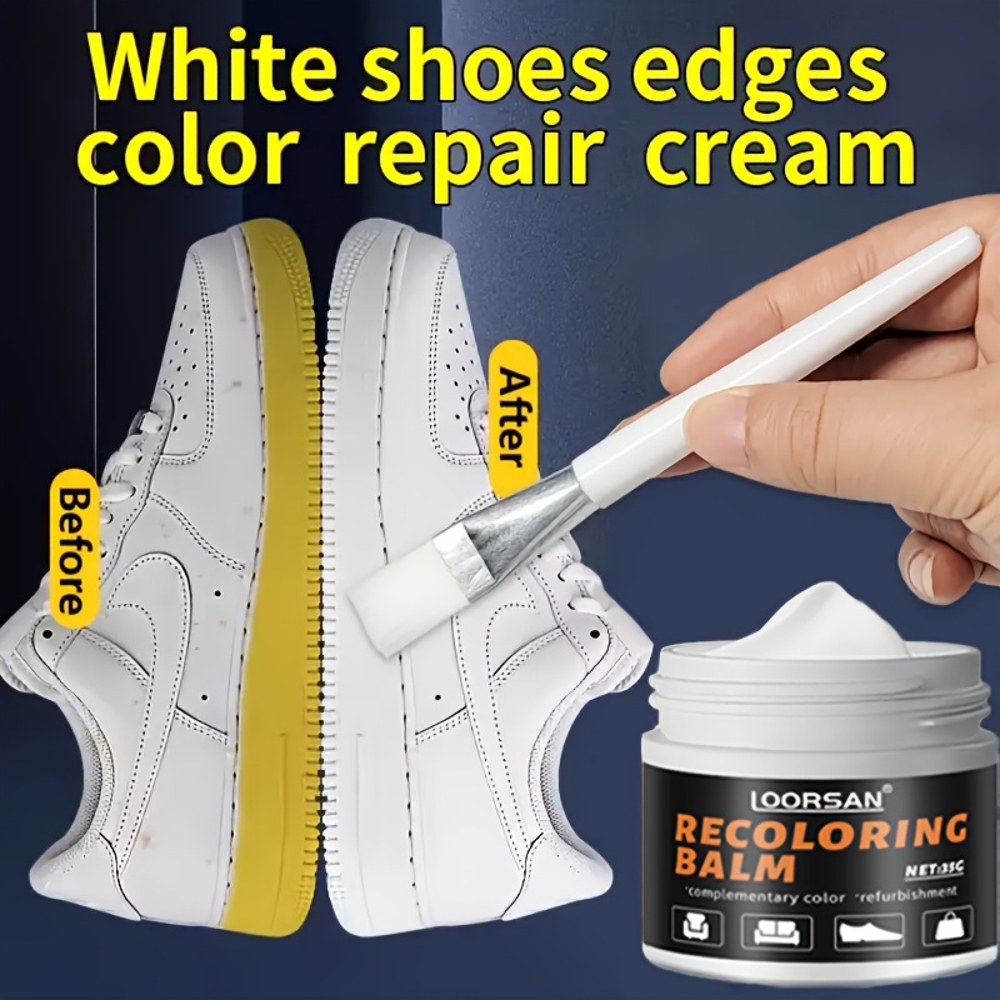 LOORSAN New White Shoe Edge Re - Sneaker Care Cleaning Kit recension och pris