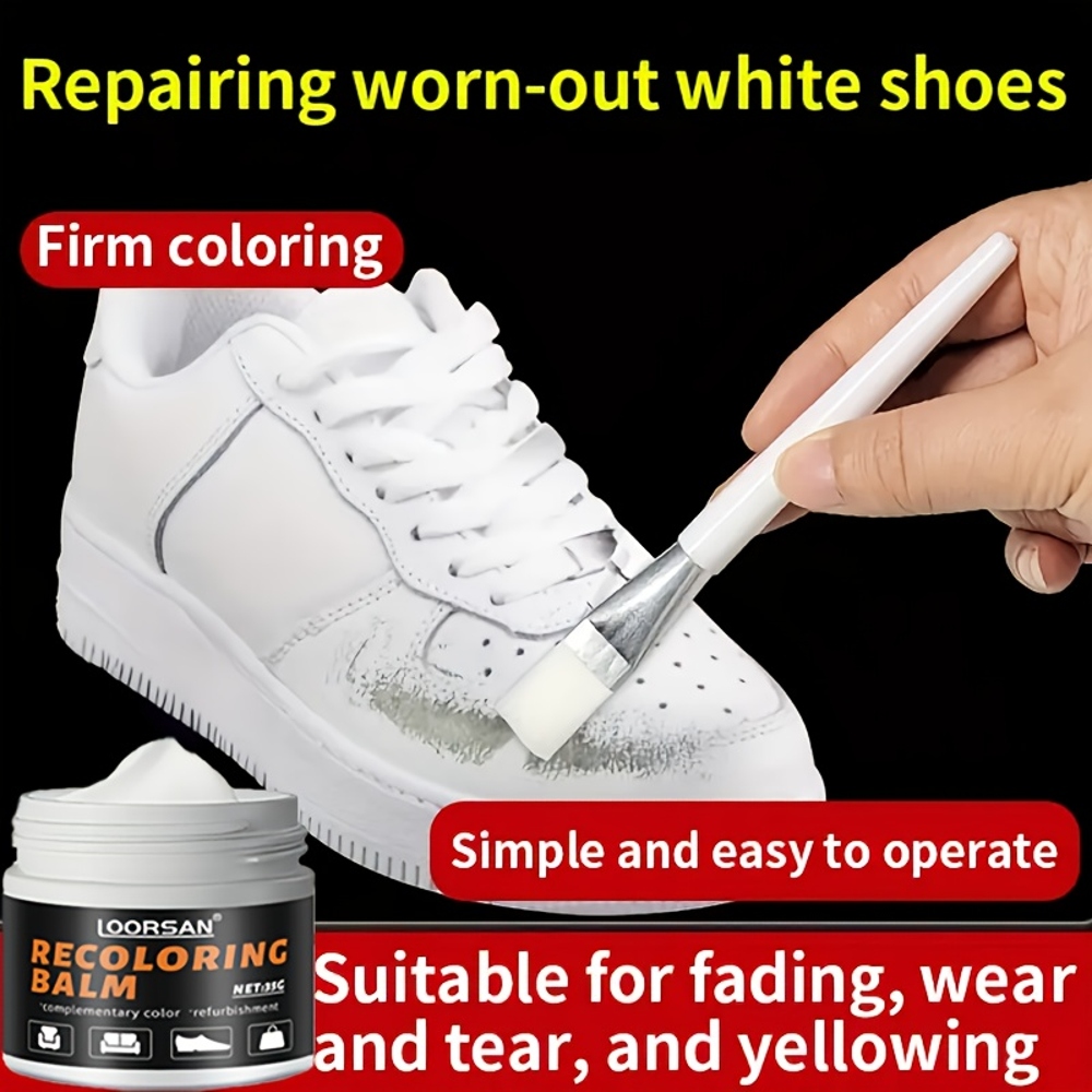 LOORSAN New White Shoe Edge Re - Sneaker Care Cleaning Kit recension och pris