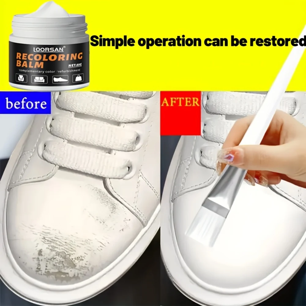 LOORSAN New White Shoe Edge Re - Sneaker Care Cleaning Kit recension och pris