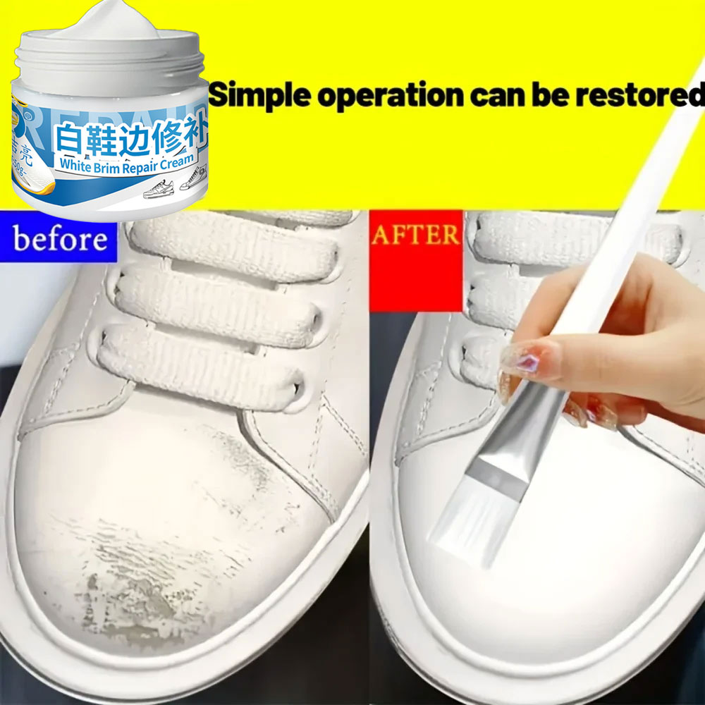 New White Shoe Edge Restorer 5 - White Sneaker Care Kit recension och pris