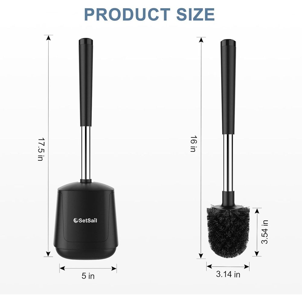 Closing Lid Toilet Bowl Brushe - Brush Bristle Set recension och pris