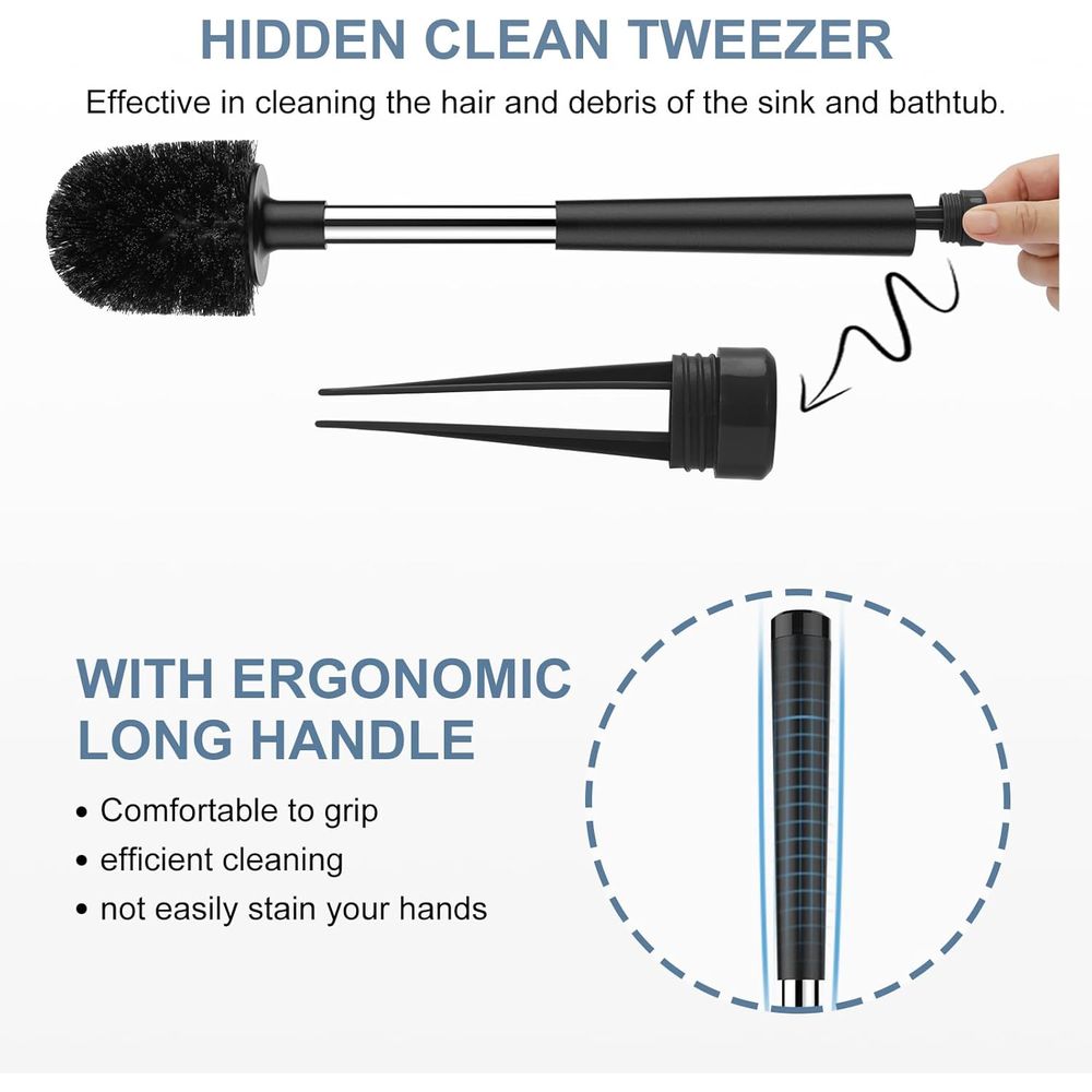 Closing Lid Toilet Bowl Brushe - Brush Bristle Set recension och pris