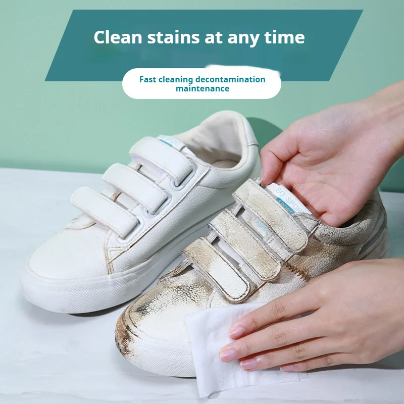12/30/80PCS NEW Portable Dispo - Sneaker Care Wipes recension och pris