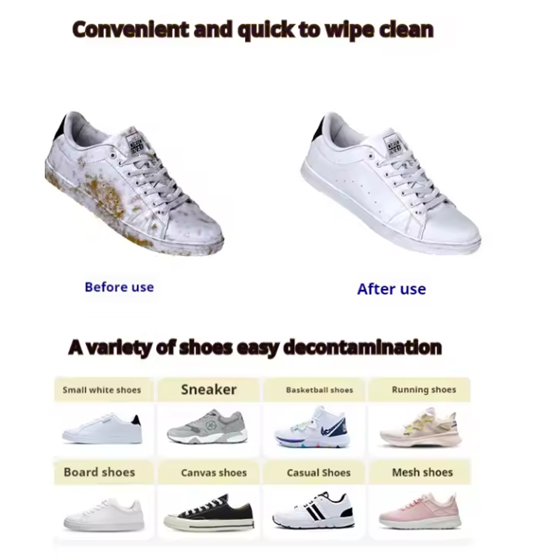 12Pcs/30Pcs Disposable Shoes C - Sneaker Care Wipes recension och pris