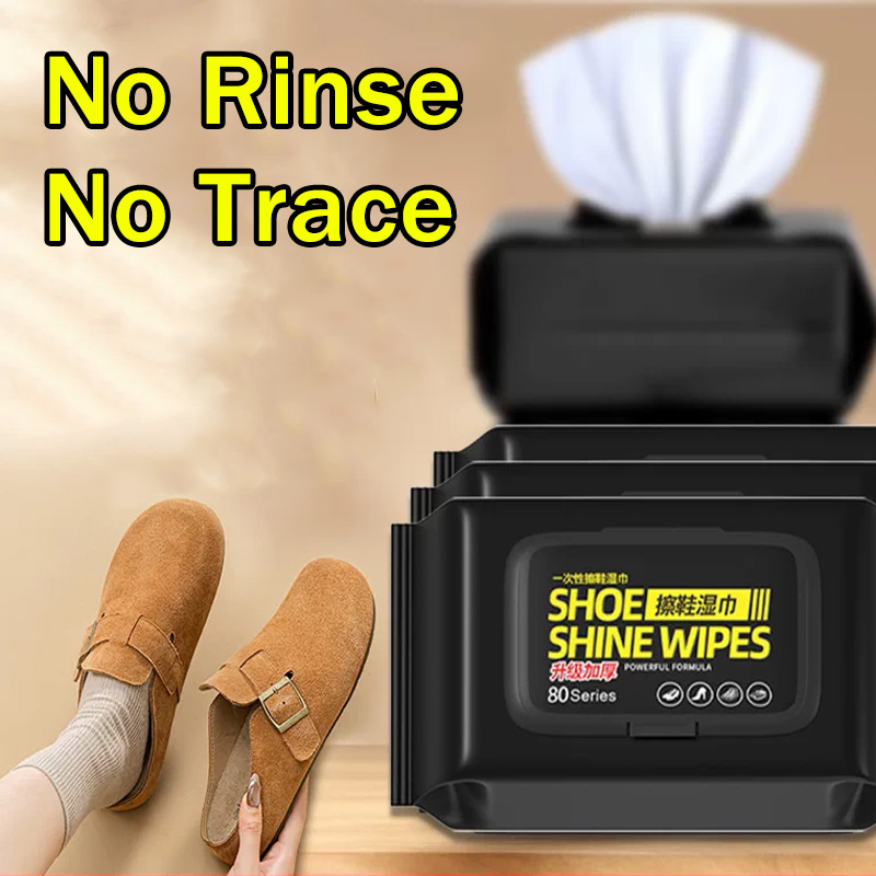 Disposable Powerful Shoe Wipes - White Sneaker Care Kit recension och pris