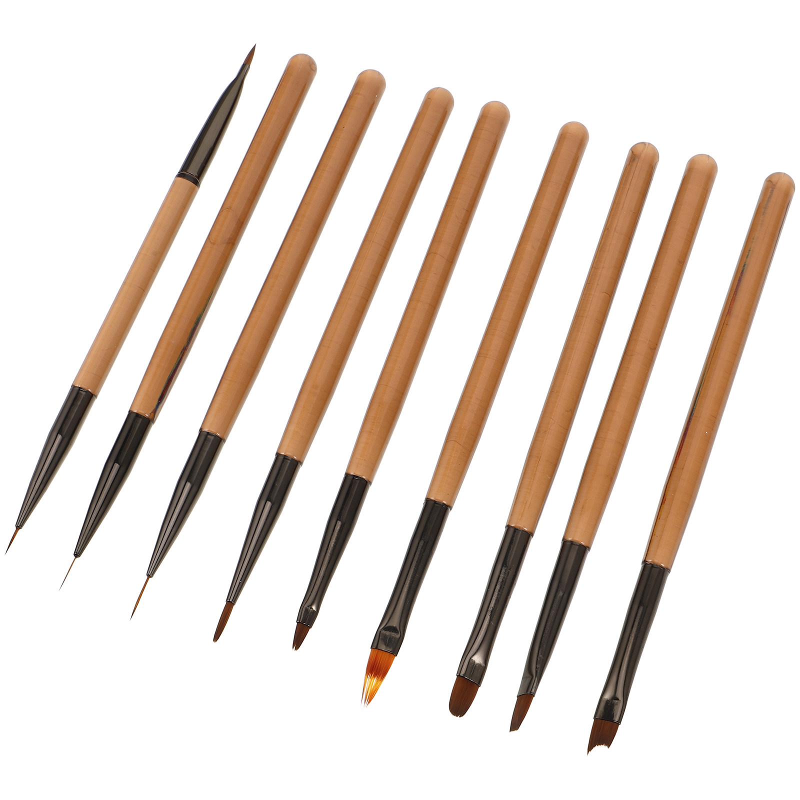 1Set Multifunctional Nail Art  - Brush Bristle Set recension och pris
