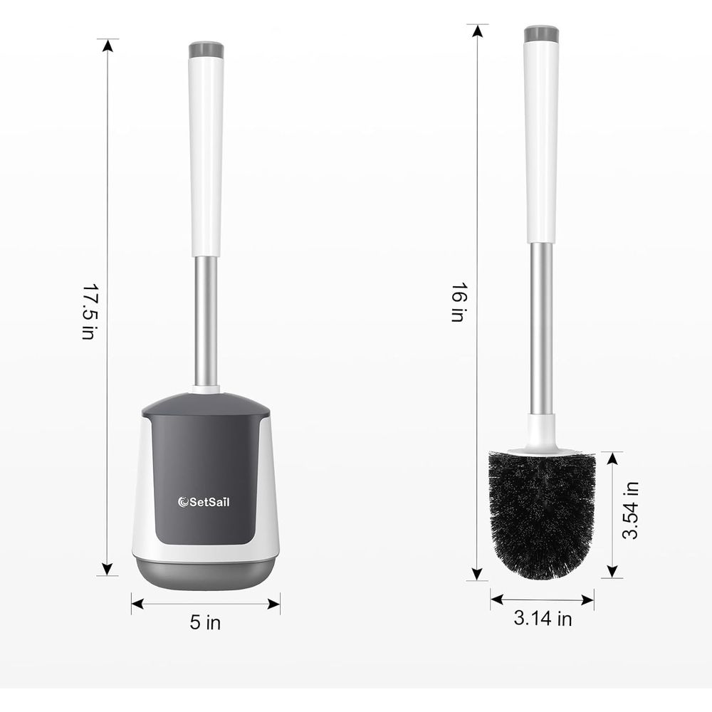 Closing Lid Toilet Bowl Brushe - Brush Bristle Set recension och pris