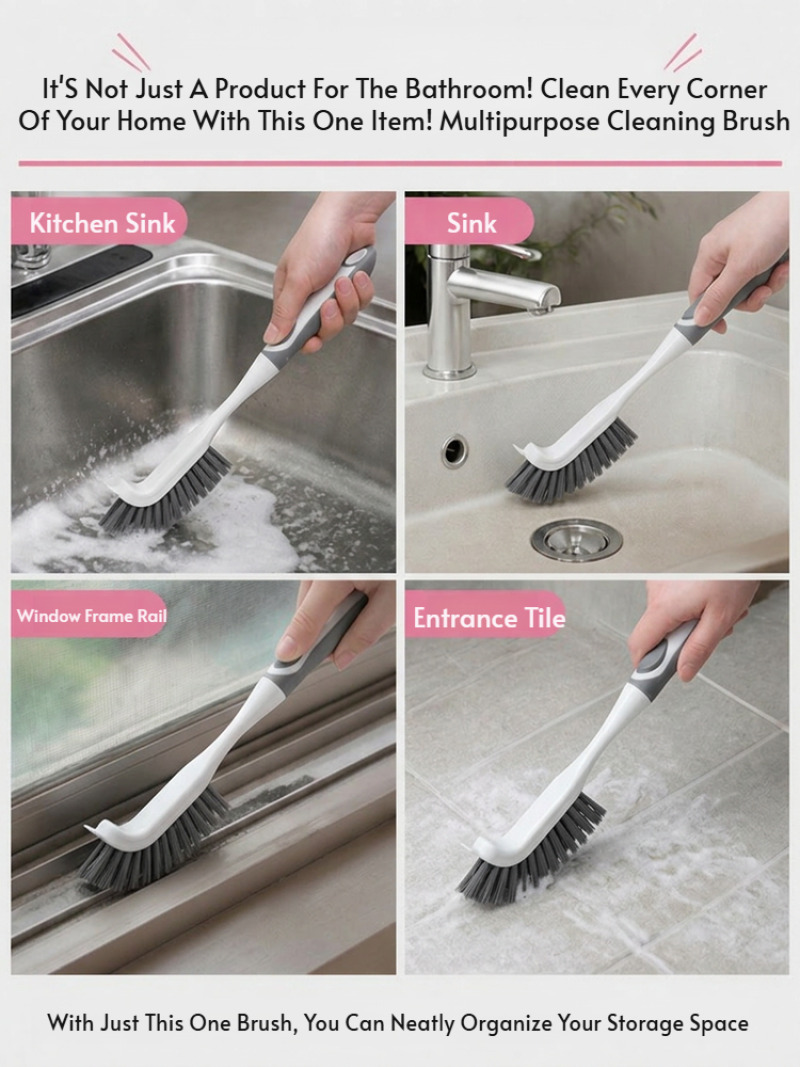 Scrub Brush Set with Hard Bris - Brush Bristle Set recension och pris