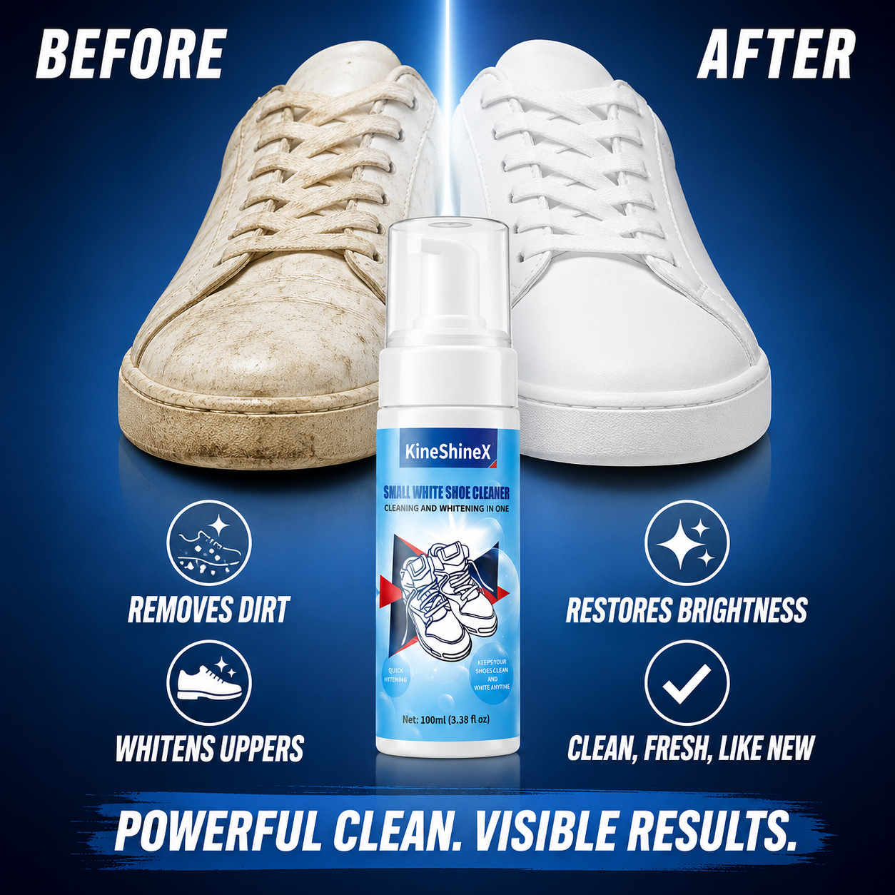 Gihen Shoe Cleaner Kits Water- - Sneaker Care Foam recension och pris
